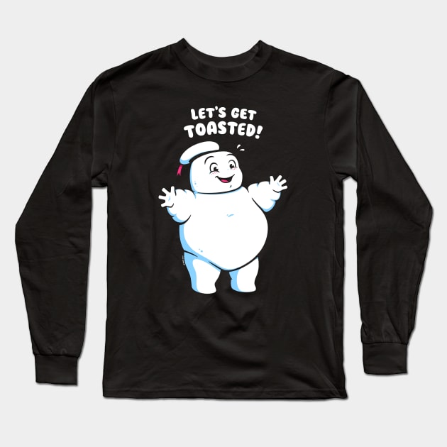 Let's get toasted Long Sleeve T-Shirt by wloem